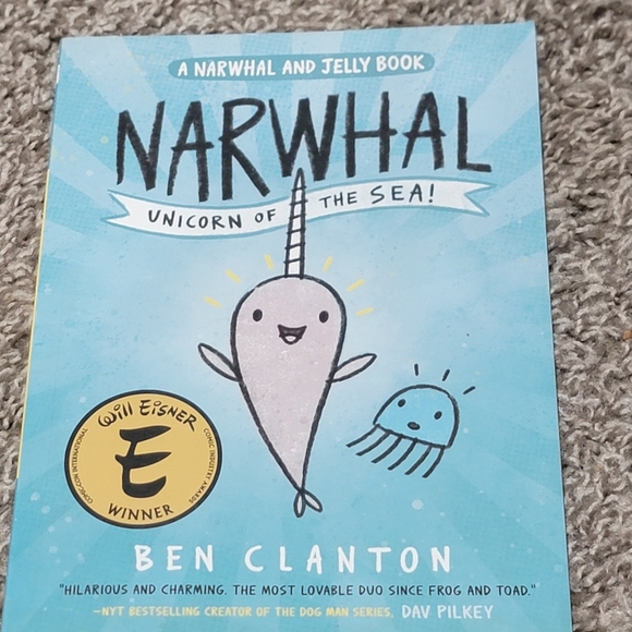 Narwhal and Jelly Book - Blue Cover - Picture 2 of 8